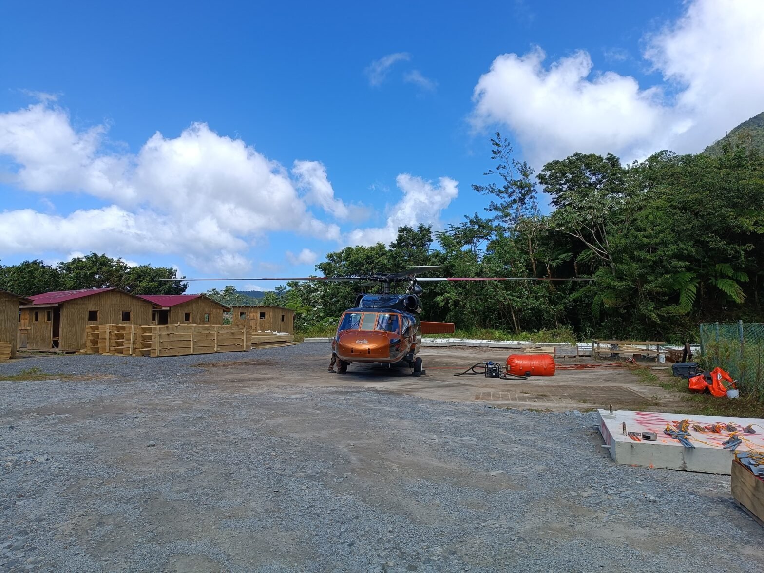 Dominica Cable Car Project focuses on Top Station construction